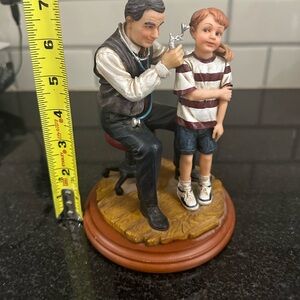 Charming Doctor and Boy Figurine